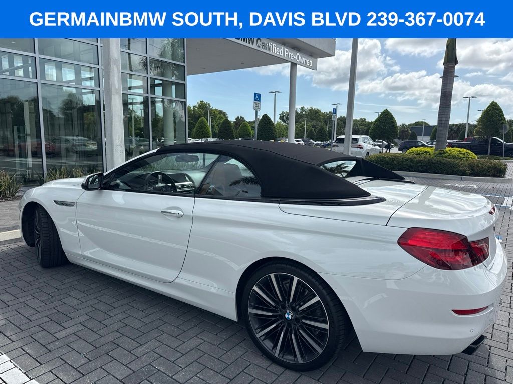 Used 2018 White BMW 650i image 4