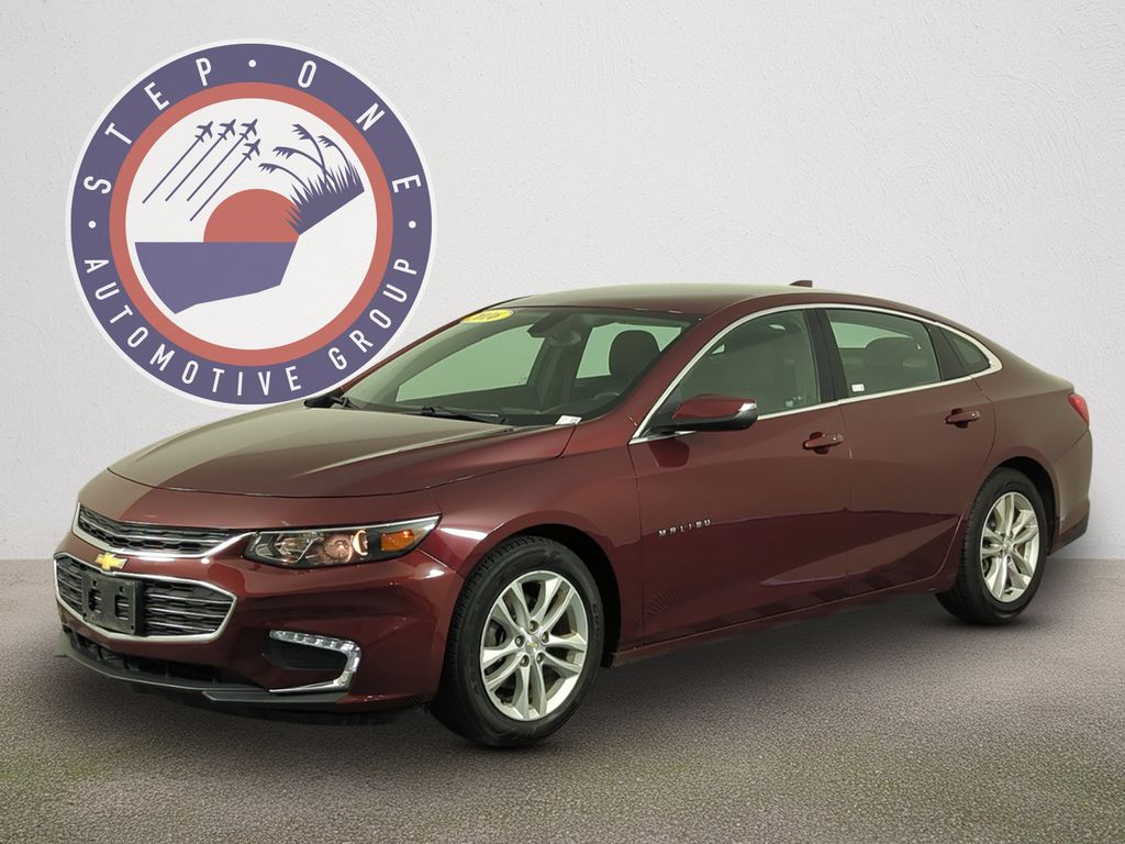 Butte Red Metallic 2016 Chevrolet Malibu Sedan Front-Wheel Drive 6-Speed Automatic