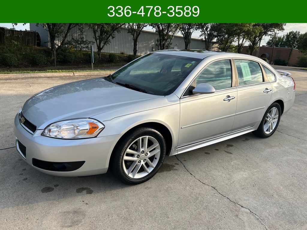 Silver Ice Metallic 2013 Chevrolet Impala Sedan Front-Wheel Drive 6-Speed Automatic Overdrive