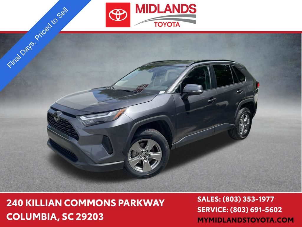 Magnetic Gray Metallic 2024 Toyota RAV4 XLE FWD SUV / Crossover Front-Wheel Drive 8-Speed Automatic