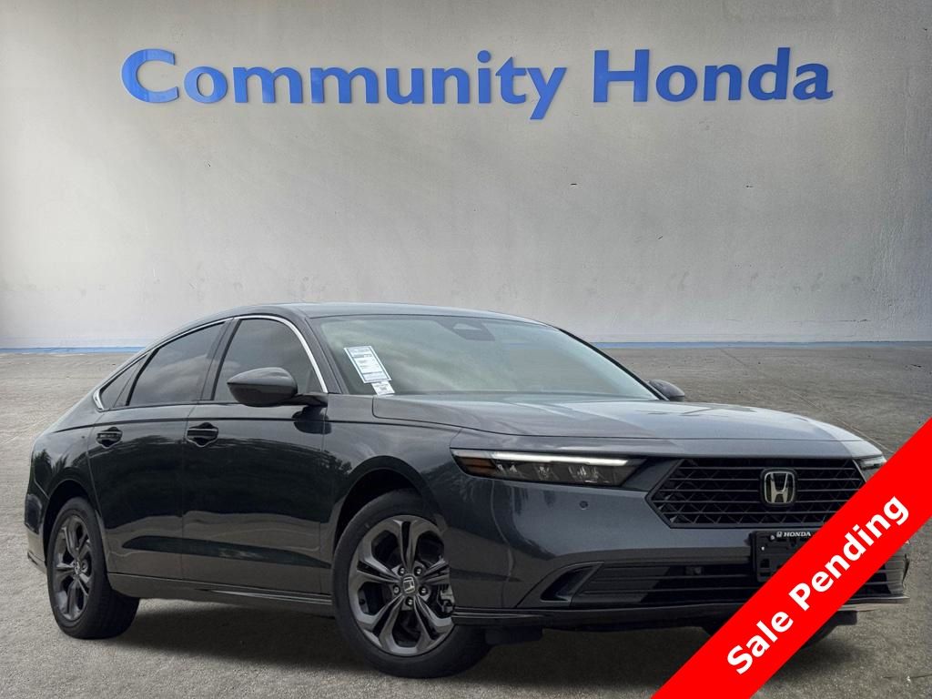 2026 Honda Accord Hybrid EX-L Gray at Community Honda