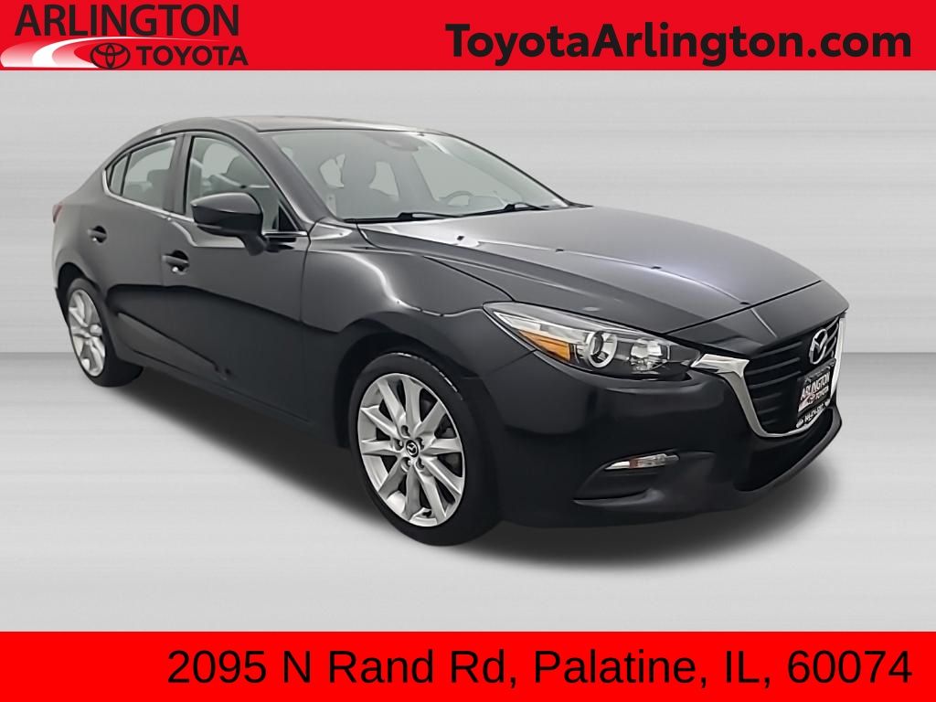 Jet Black Mica 2017 Mazda MAZDA3 Sedan Front-Wheel Drive 6-Speed Automatic