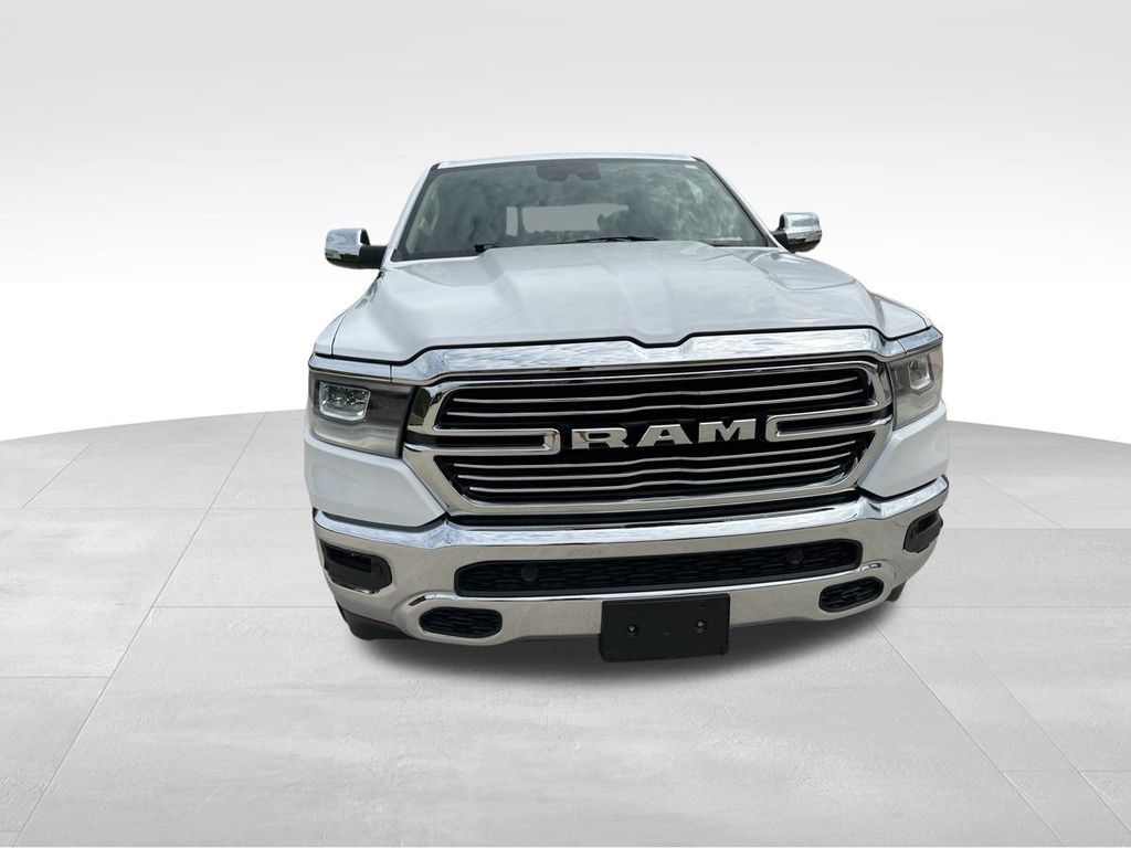 2021 Bright White Clearcoat Ram 1500 Laramie 4X4 Truck