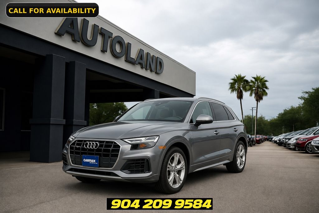 Gray Metallic 2019 Audi Q8 quattro Premium 55 TFSI SUV / Crossover All-Wheel Drive 8-Speed Automatic