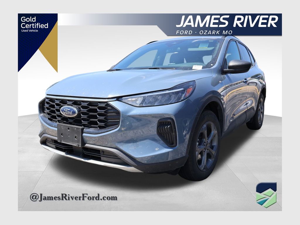 Vapor Blue 2025 Ford Escape SUV / Crossover All-Wheel Drive 8-Speed Automatic