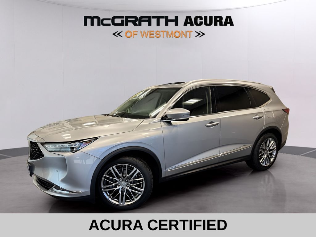 Lunar Silver Metallic 2024 Acura MDX SUV / Crossover All-Wheel Drive Automatic
