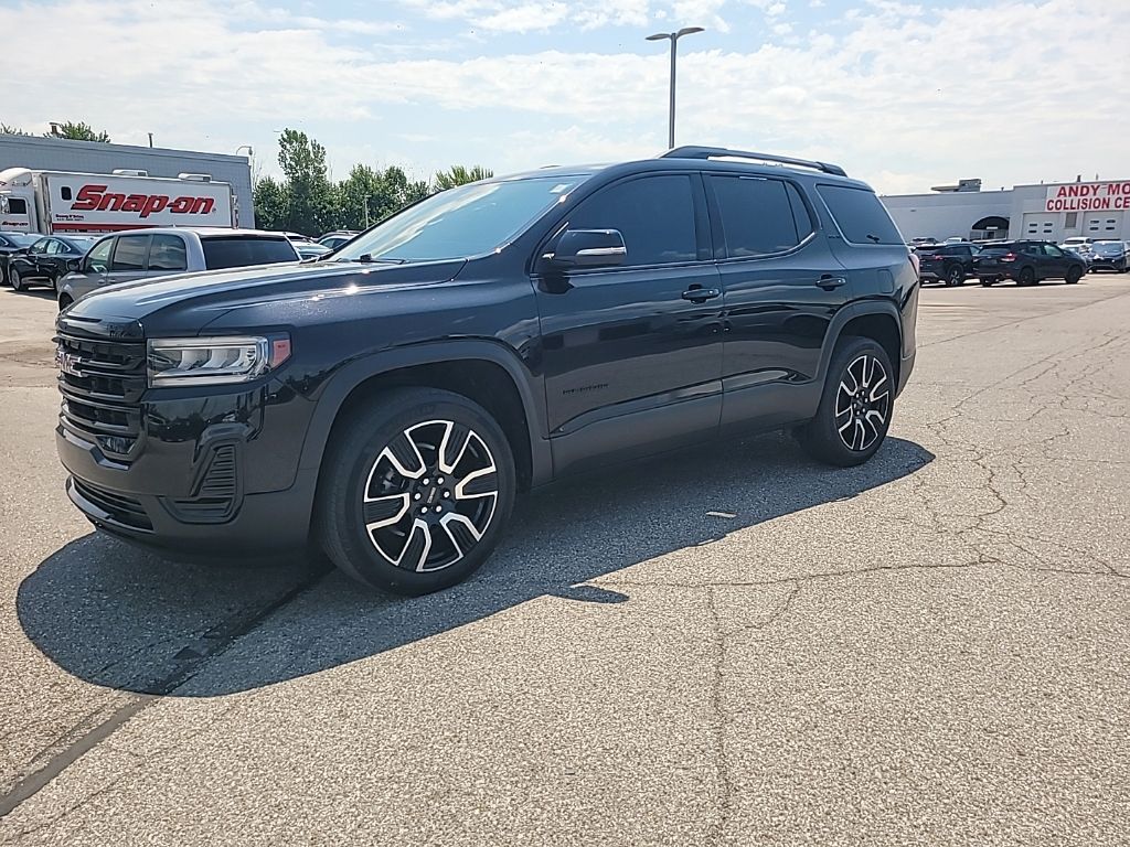 Black (Ebony Twilight Metallic) 2021 GMC Acadia SUV / Crossover Front-Wheel Drive 9-Speed Automatic