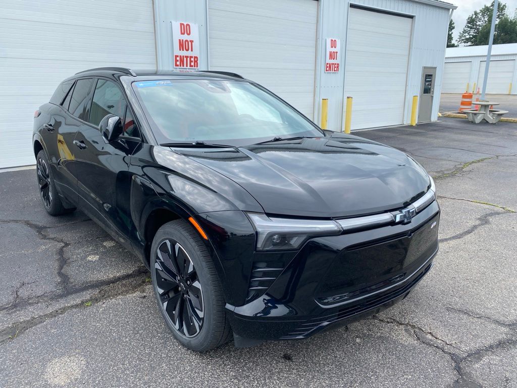 Black 2024 Chevrolet Blazer EV SUV / Crossover All-Wheel Drive 1-Speed Automatic