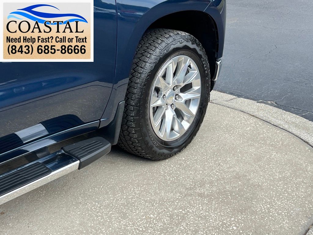 2021 Chevrolet Silverado 1500 LTZ Blue at Bob Mills Chevrolet