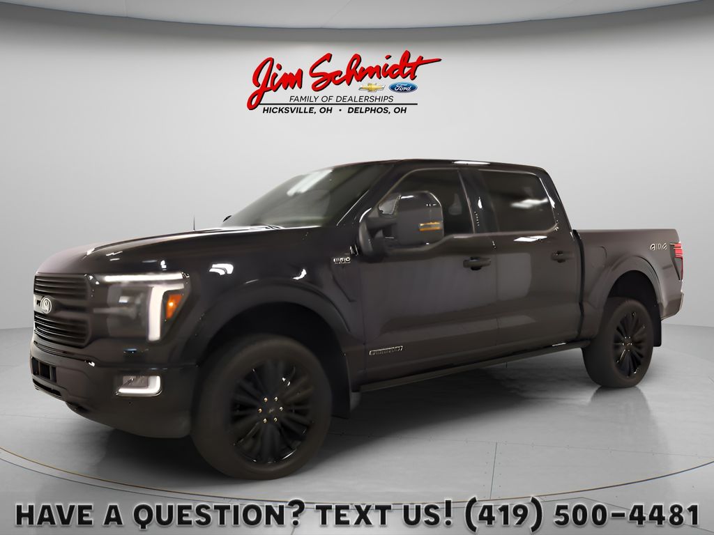Agate Black Metallic 2024 Ford F-150 Pickup Truck Four-Wheel Drive Automatic