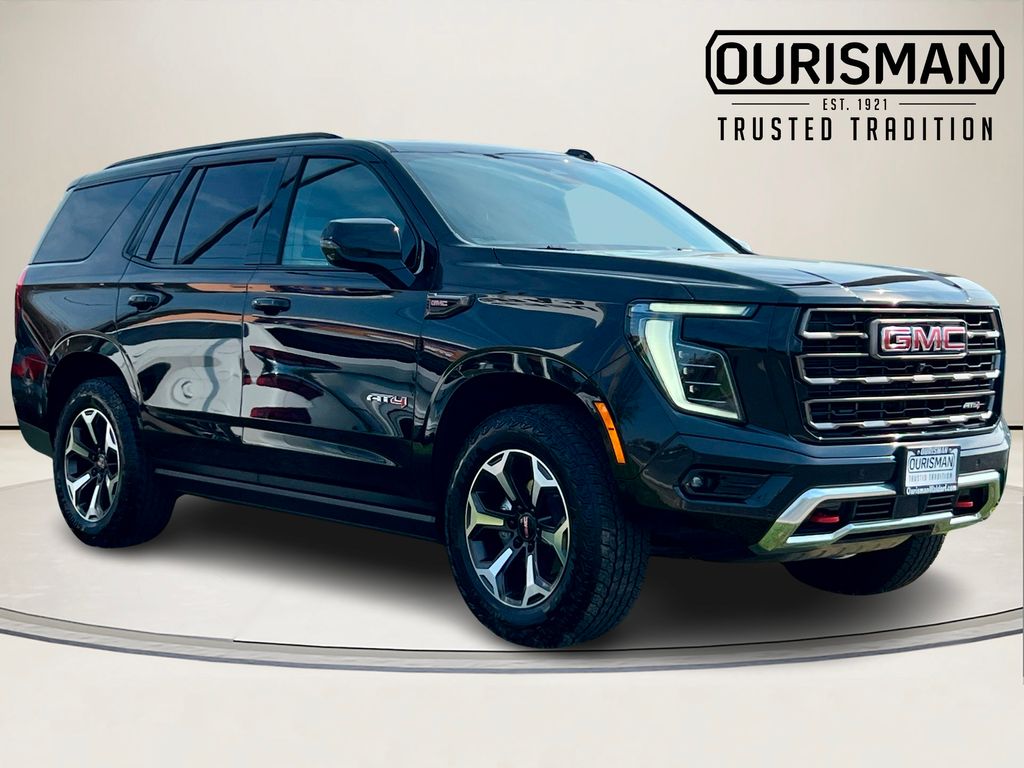 Onyx Black 2025 GMC Yukon AT4 Ultimate 4WD SUV / Crossover Four-Wheel Drive