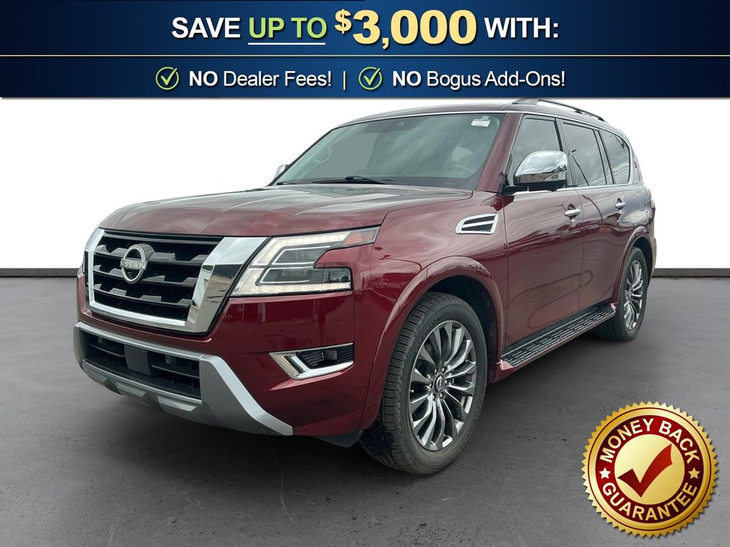 Coulis Red Pearl 2023 Nissan Armada SUV / Crossover 4X2 7-Speed Automatic