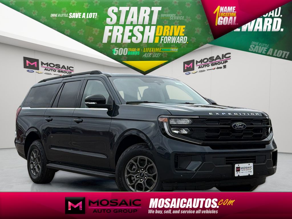 Stone Blue Metallic 2026 Ford Expedition MAX Active 4WD SUV / Crossover Four-Wheel Drive Automatic