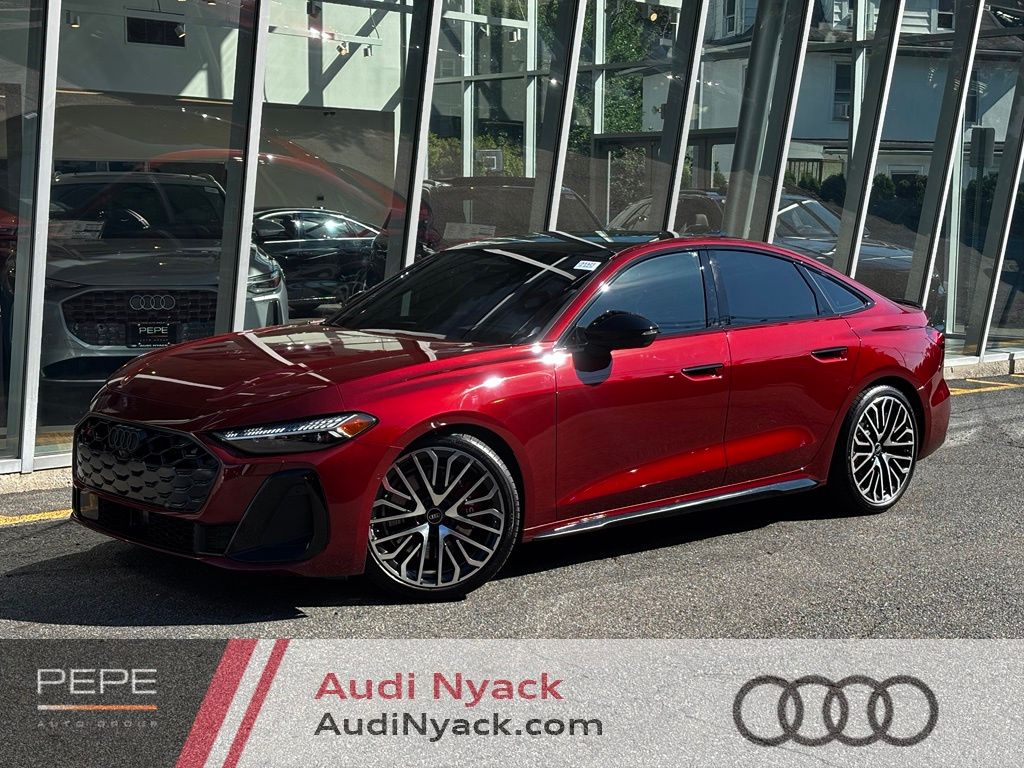 Grenadine Red Metallic 2025 Audi S5 Sedan All-Wheel Drive 7-Speed Automatic