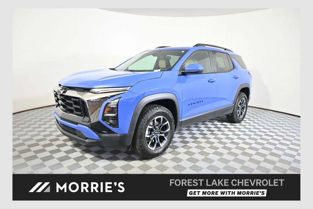 Reef Blue Metallic 2025 Chevrolet Equinox SUV / Crossover Four-Wheel Drive 8-Speed Automatic