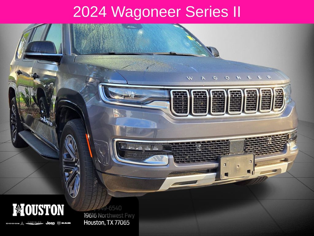 Baltic Gray Metallic Clearcoat 2024 Jeep Wagoneer Series II RWD SUV / Crossover 4X2 8-Speed Automatic