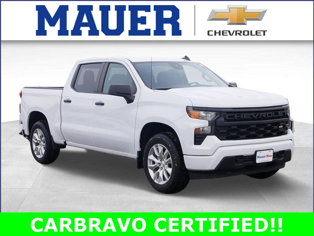 2024 Chevrolet Silverado 1500 Custom Crew Cab 4WD