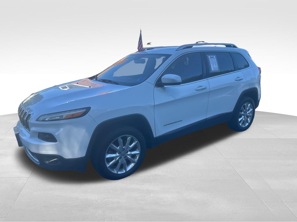Used 2015 White Jeep Limited image 2