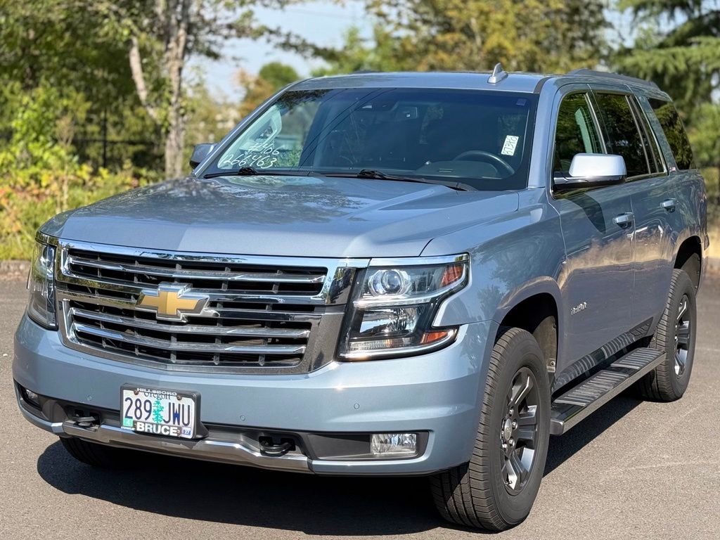 Slate Gray Metallic 2016 Chevrolet Tahoe SUV / Crossover Four-Wheel Drive 6-Speed Automatic Overdrive
