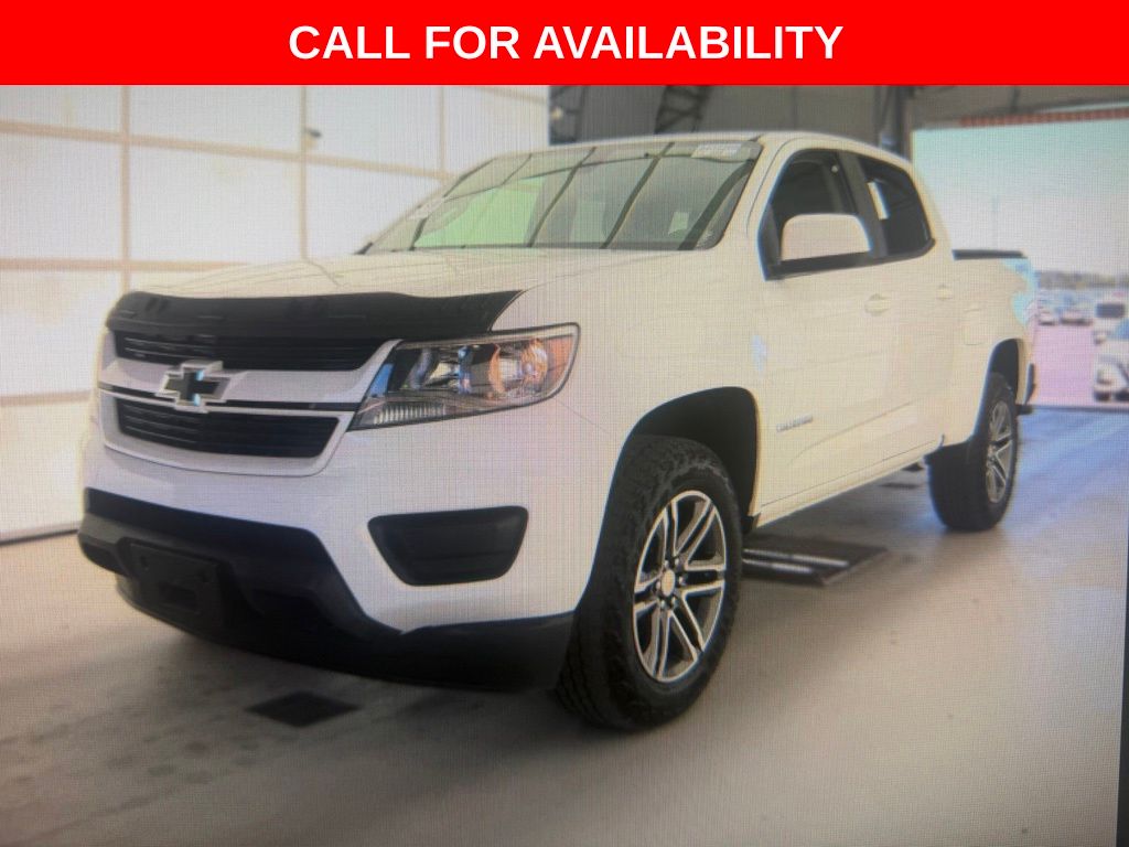 Summit White 2020 Chevrolet Colorado Pickup Truck Four-Wheel Drive 8-Speed Automatic