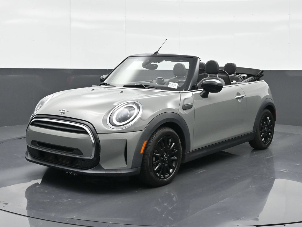 Gray Metallic 2023 MINI Cooper Convertible Front-Wheel Drive 7-Speed Automatic