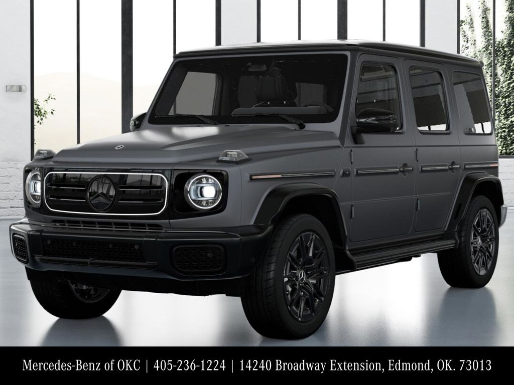 Gray (MANUFAKTUR Platinum Magno) 2026 Mercedes-Benz G-Class G 580 4MATIC with EQ Technology SUV / Crossover All-Wheel Drive 2-Speed Automatic