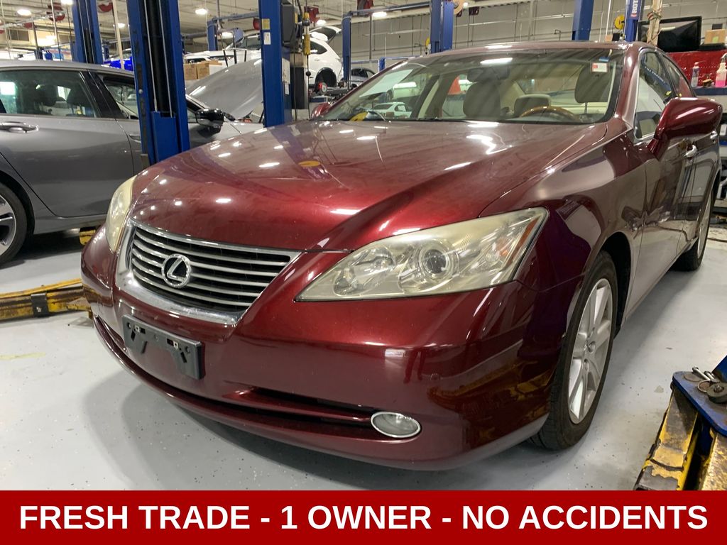Red (Royal Ruby Metallic) 2007 Lexus ES Sedan Front-Wheel Drive 6-Speed Automatic