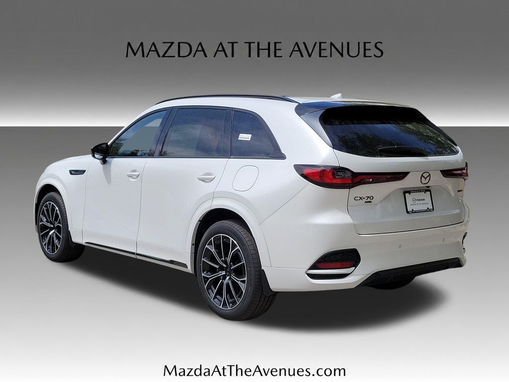 New Rhodium White Premium 2026 Mazda CX-70 3.3 Turbo S Premium AWD