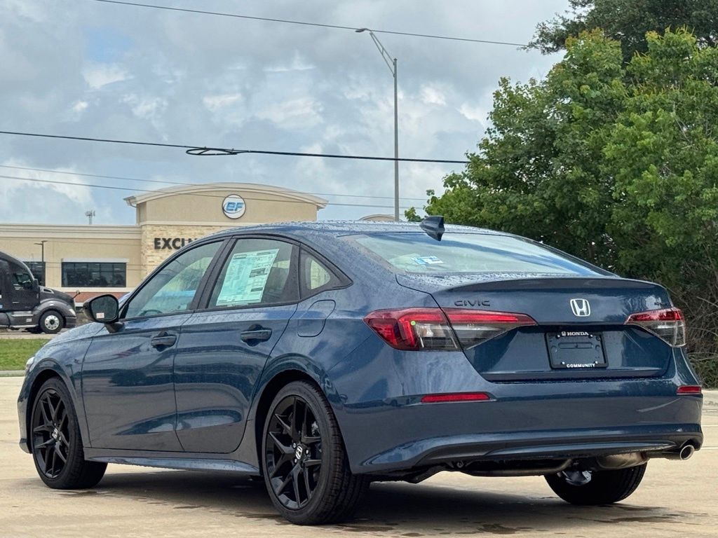 2026 Honda Civic Sport Blue at Community Honda