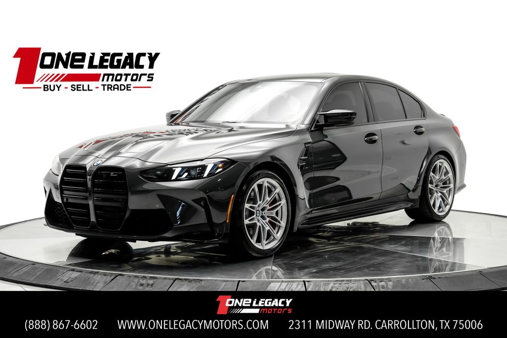 Gray (Dravit Grey Metallic) 2025 BMW M3 Sedan All-Wheel Drive 8-Speed Automatic