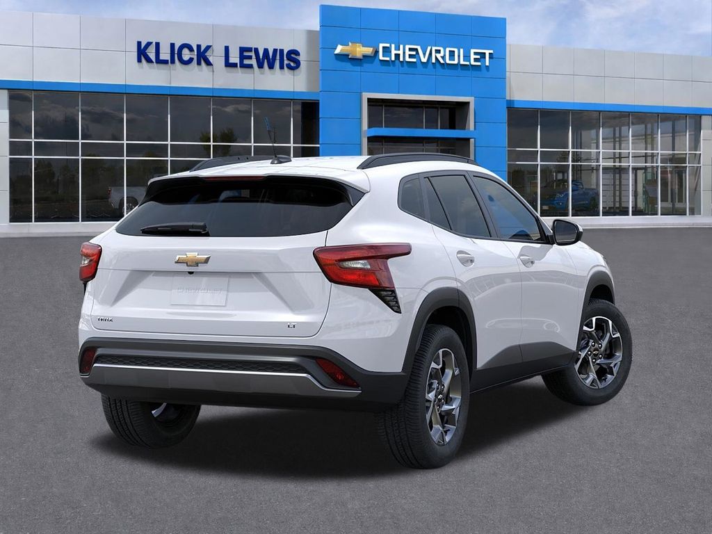 2026 Chevrolet Trax LT White at Klick Lewis Buick Chevrolet