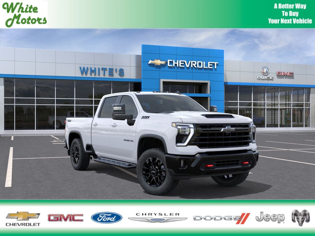 Summit White 2026 Chevrolet Silverado 2500HD Pickup Truck Four-Wheel Drive Automatic