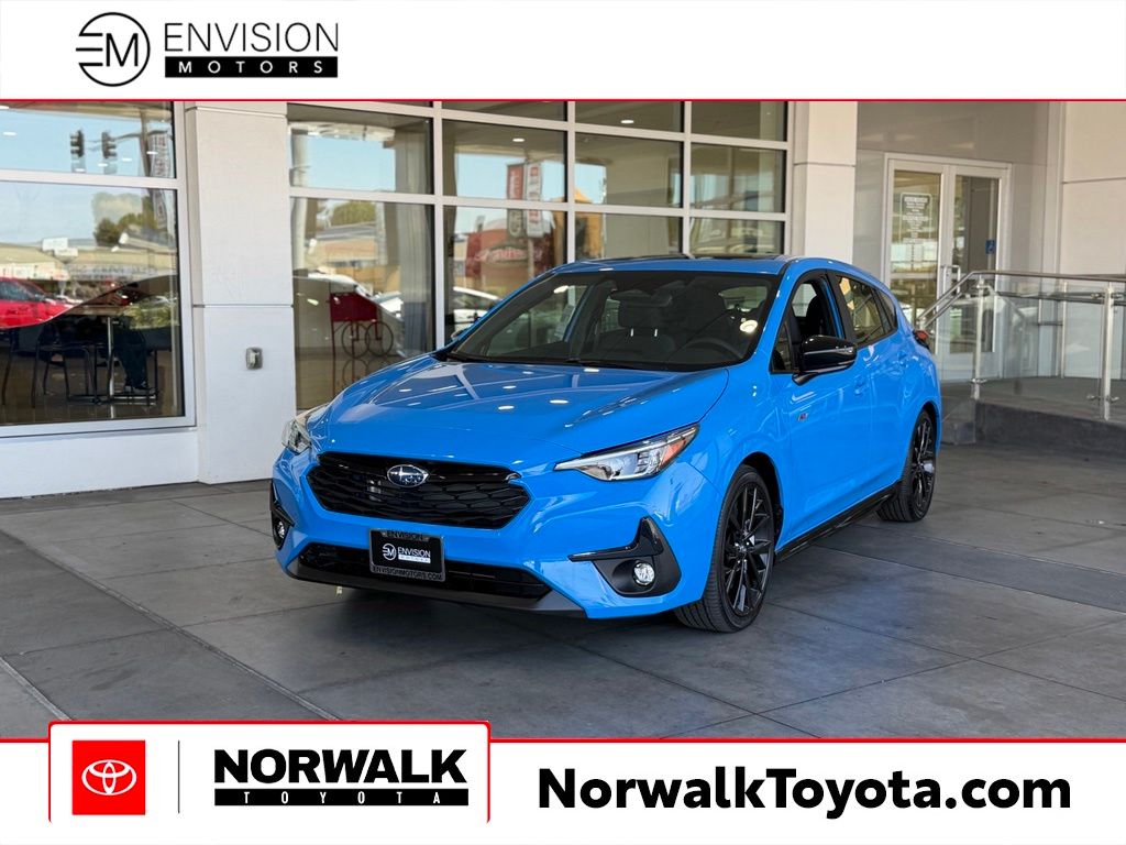 Blue Pearl 2025 Subaru Impreza Wagon All-Wheel Drive Continuously Variable Transmission