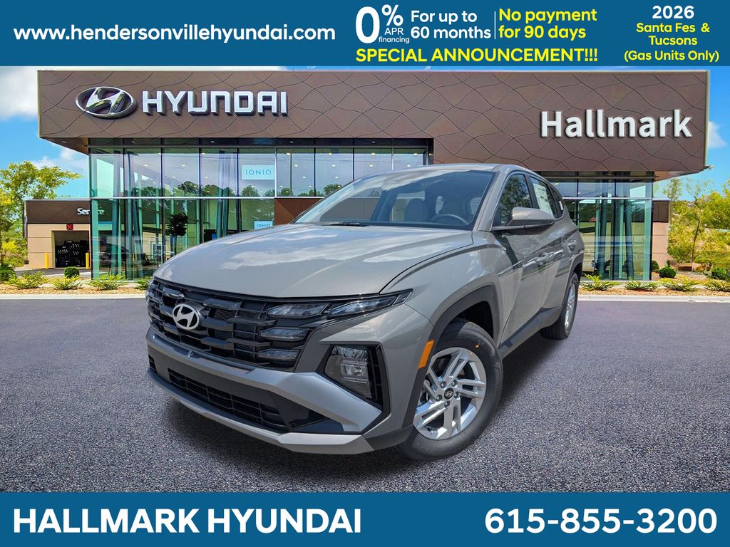 Hampton Gray 2026 Hyundai Tucson SE FWD SUV / Crossover Front-Wheel Drive 8-Speed Automatic