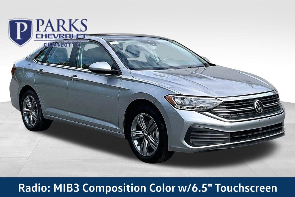 Platinum Gray Metallic 2024 Volkswagen Jetta Sedan Front-Wheel Drive 8-Speed Automatic