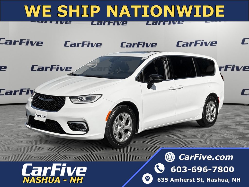 Bright White Clearcoat 2024 Chrysler Pacifica Limited FWD Minivan Front-Wheel Drive 9-Speed Automatic