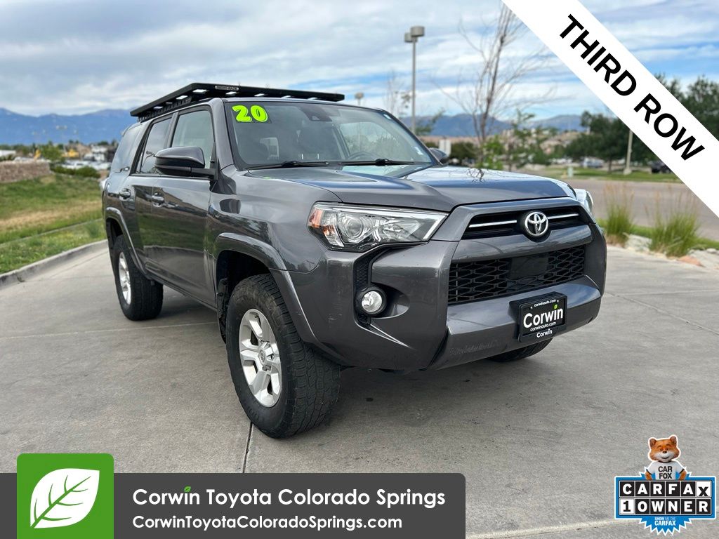 Magnetic Gray Metallic 2020 Toyota 4Runner SUV / Crossover Four-Wheel Drive 5-Speed Automatic Overdrive