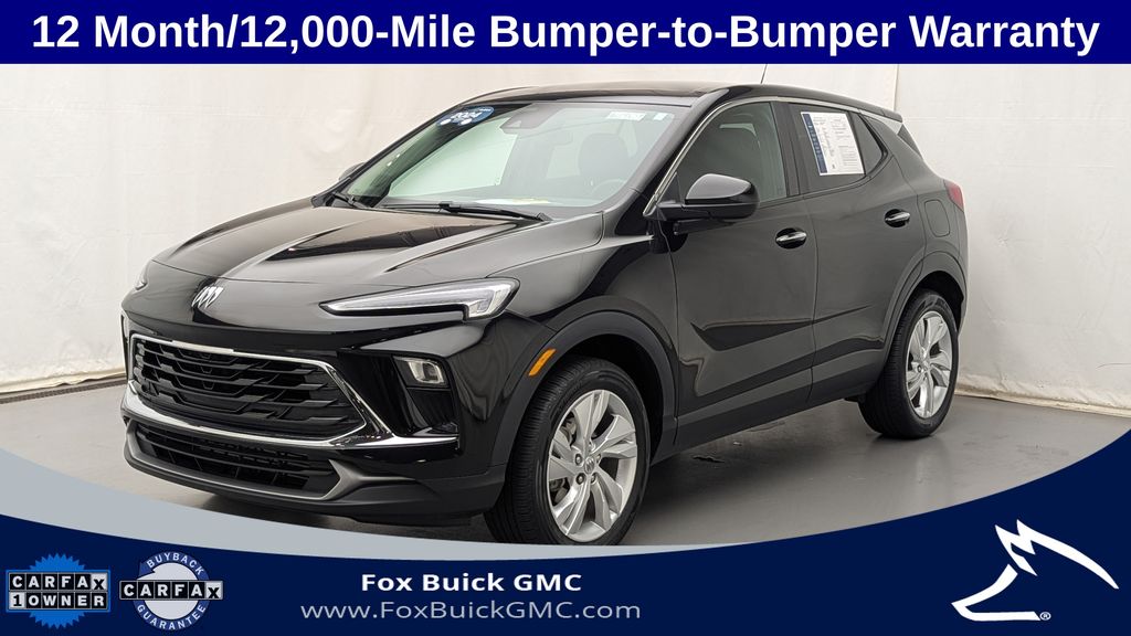 Black (Ebony Twilight Metallic) 2024 Buick Encore GX SUV / Crossover All-Wheel Drive 9-Speed Automatic