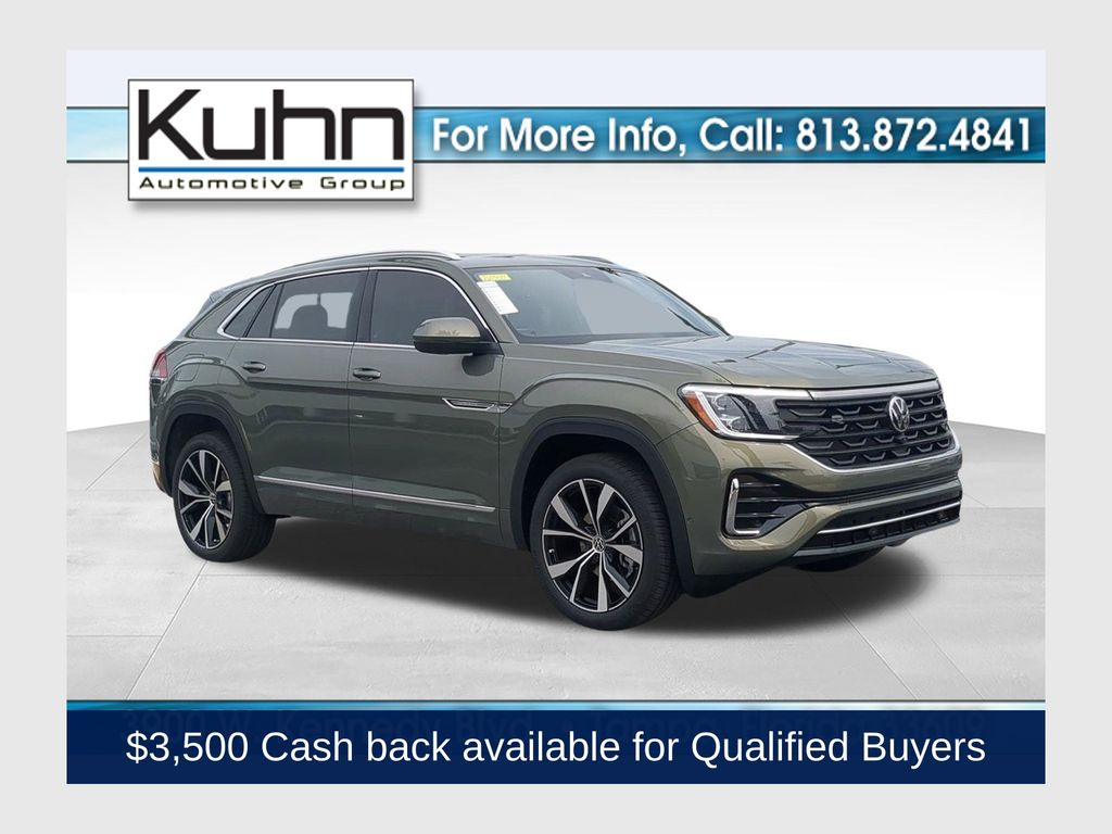 Avocado Green Pearl 2026 Volkswagen Atlas Cross Sport SUV / Crossover All-Wheel Drive 8-Speed Automatic