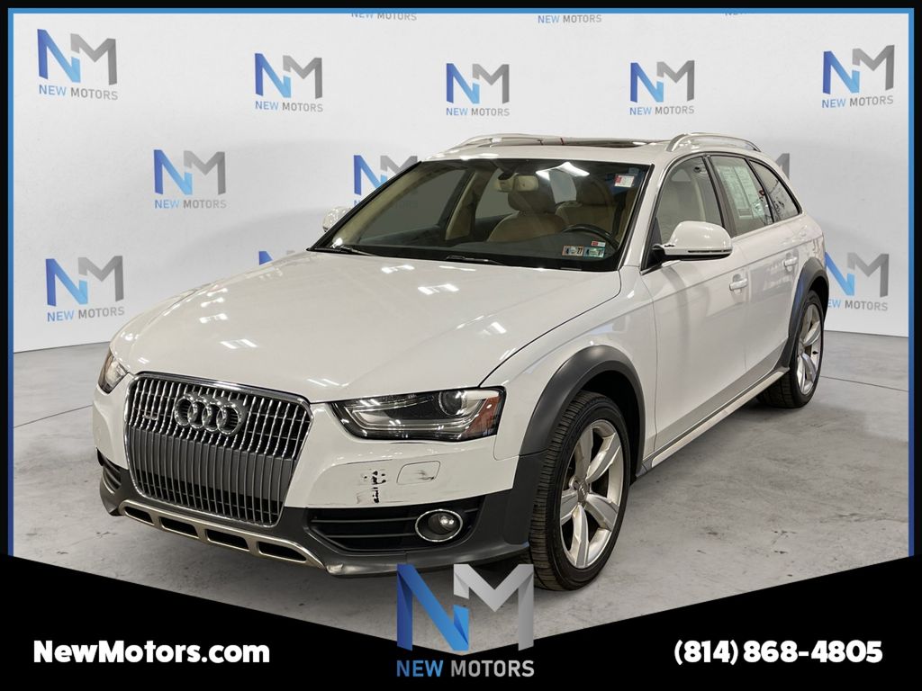 Glacier White 2014 Audi A4 Allroad 2.0T quattro Premium Plus AWD Wagon All-Wheel Drive 8-Speed Automatic