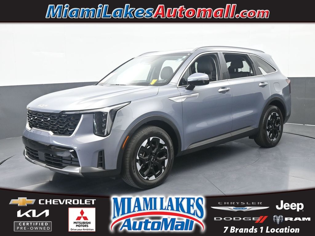 Everlasting Silver 2025 Kia Sorento SUV / Crossover Front-Wheel Drive 8-Speed Automatic