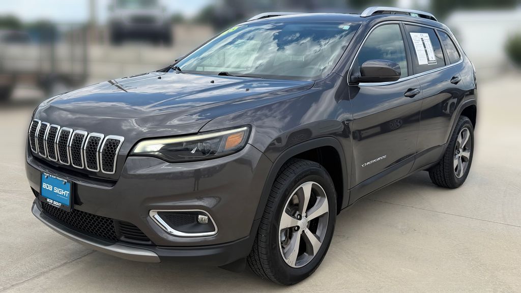 Gray (Granite Crystal Metallic Clearcoat) 2020 Jeep Cherokee SUV / Crossover Four-Wheel Drive 9-Speed Automatic