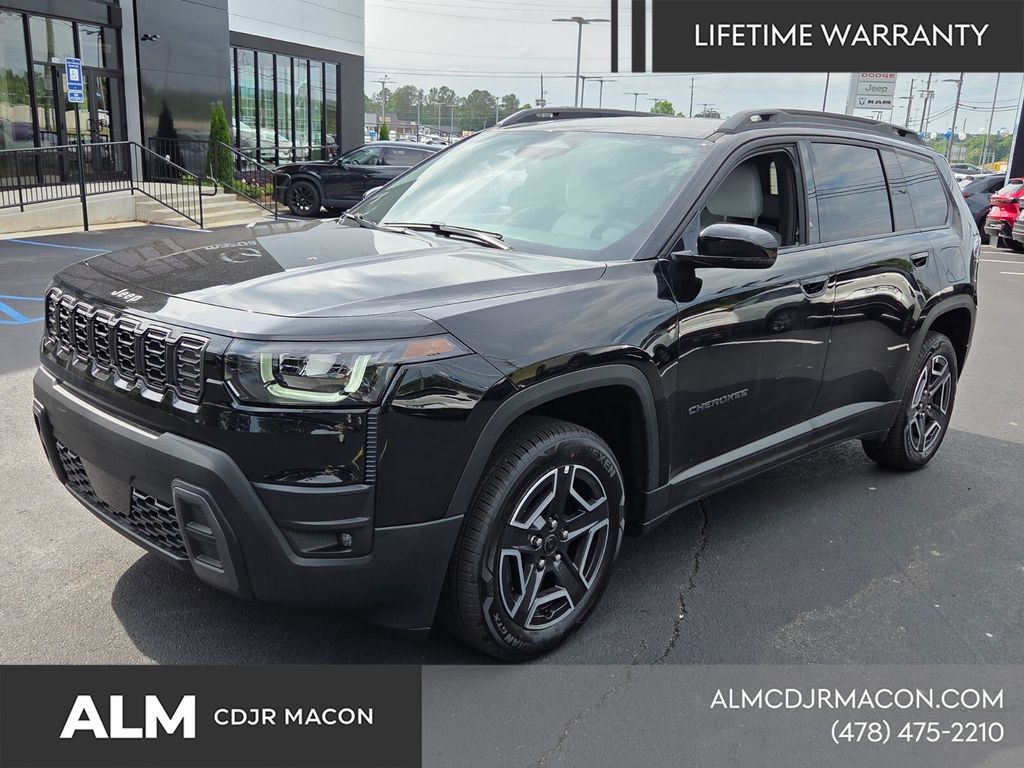 New 2026 Diamond Black Crystal Pearl-Coat Exterior Paint Jeep Limited image 4
