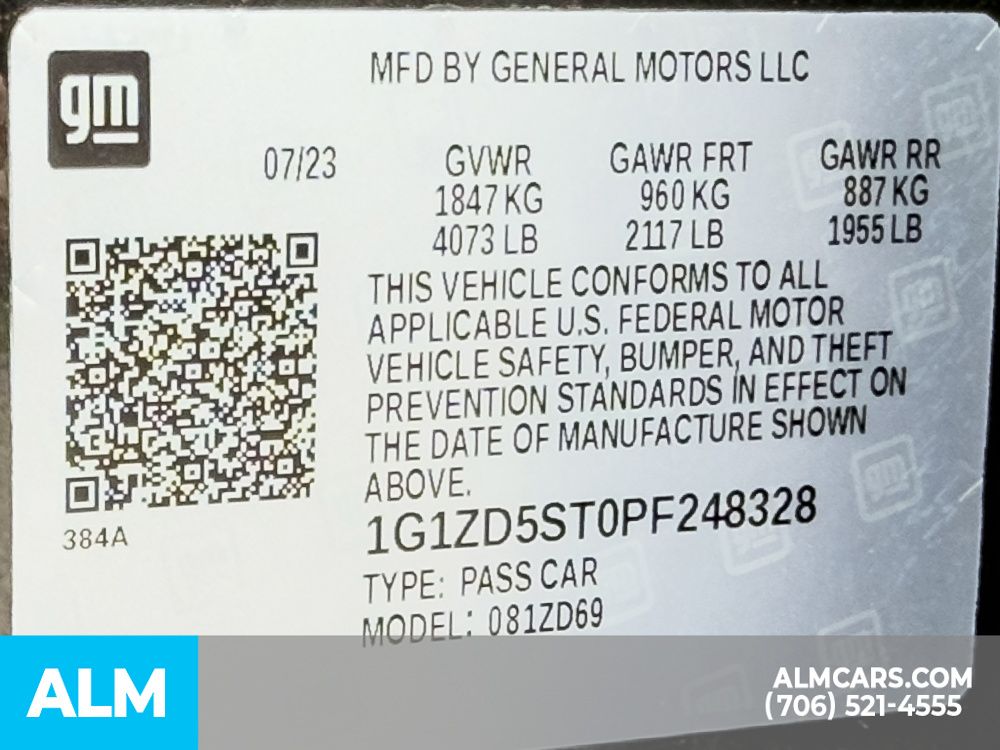 2023 Chevrolet Malibu 1LT - Photo 12