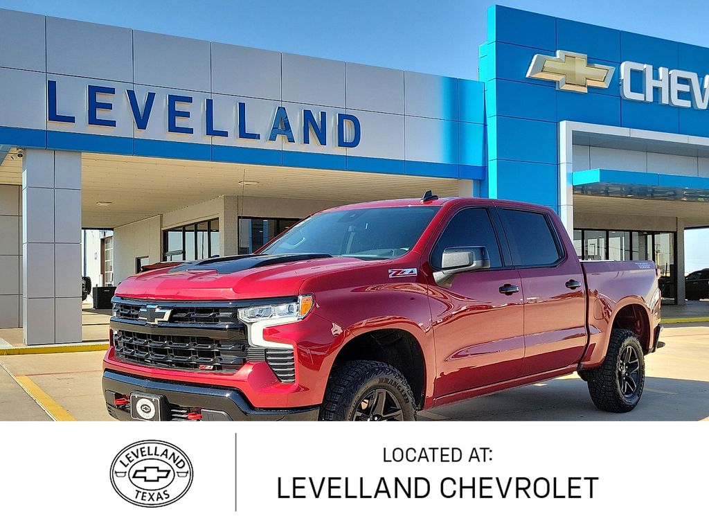 Radiant Red Tintcoat 2025 Chevrolet Silverado 1500 Pickup Truck Four-Wheel Drive Automatic