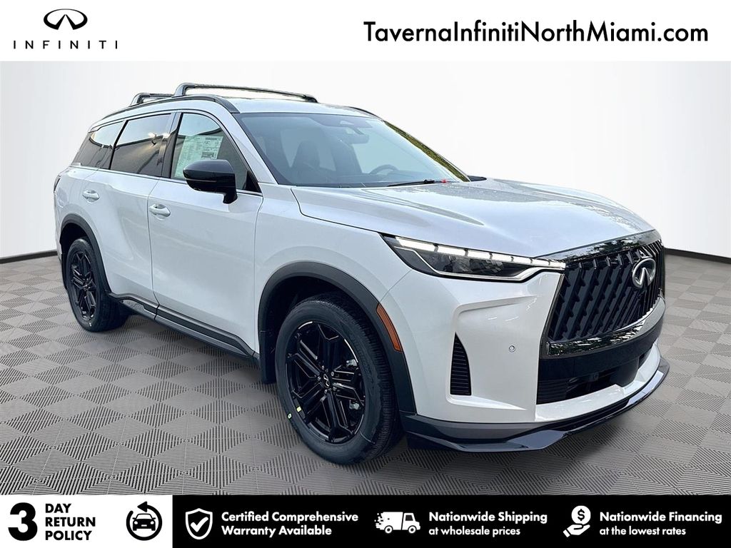 White 2026 INFINITI QX60 SUV / Crossover All-Wheel Drive 9-Speed Automatic