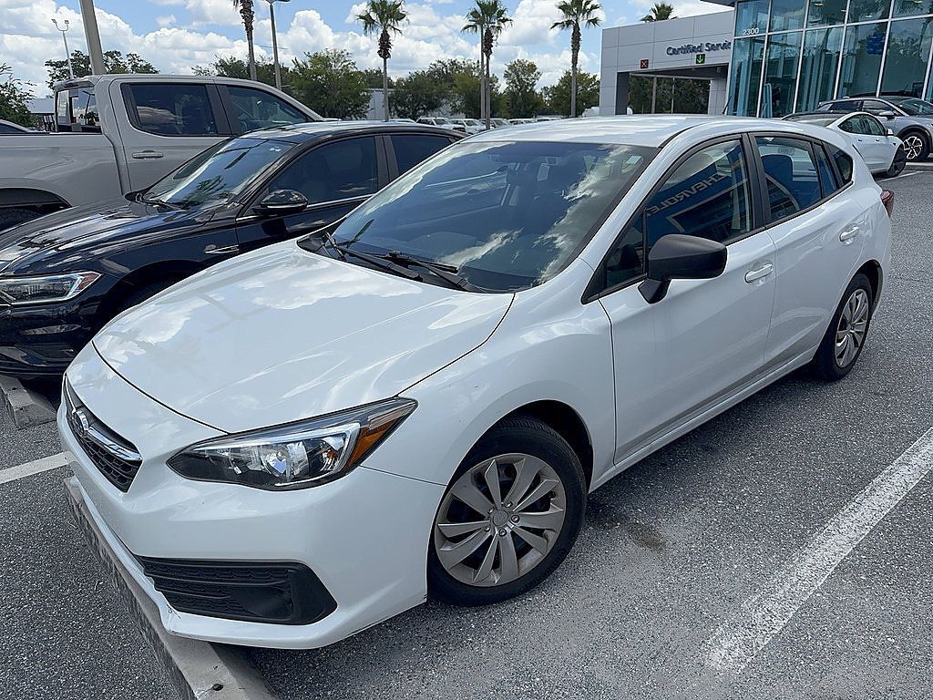 Crystal White Pearl 2023 Subaru Impreza Wagon All-Wheel Drive Continuously Variable Transmission