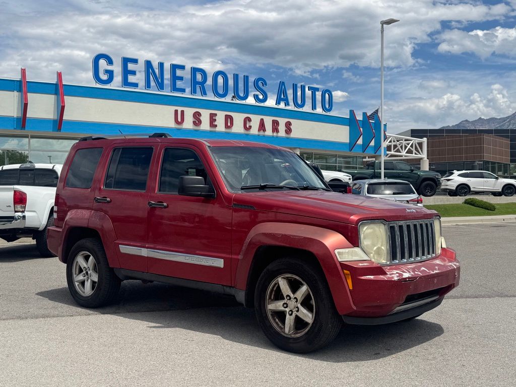 Inferno Red Crystal Pearlcoat 2008 Jeep Liberty SUV / Crossover 4X2 4-Speed Automatic