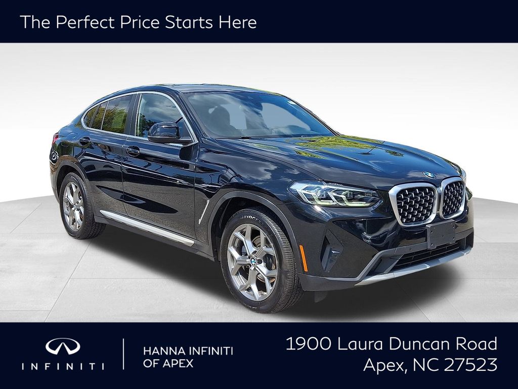Jet Black 2023 BMW X4 SUV / Crossover All-Wheel Drive 8-Speed Automatic