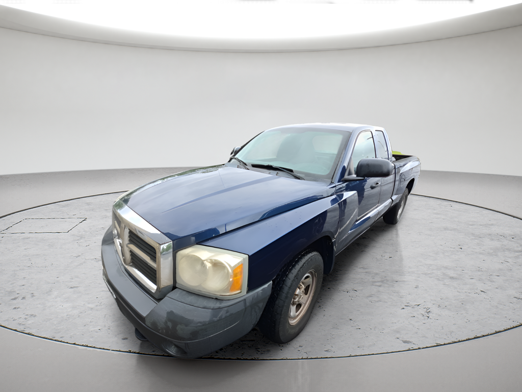 Patriot Blue Pearl 2007 Dodge Dakota ST Club Cab 4WD Pickup Truck Four-Wheel Drive 5-Speed Automatic